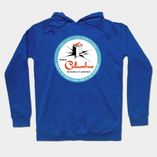 1955 Columbus Hotel of Miami Florida Hoodie